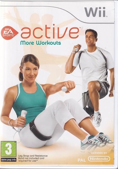 Active More Workouts - Nintendo Wii - (B Grade) (Genbrug)